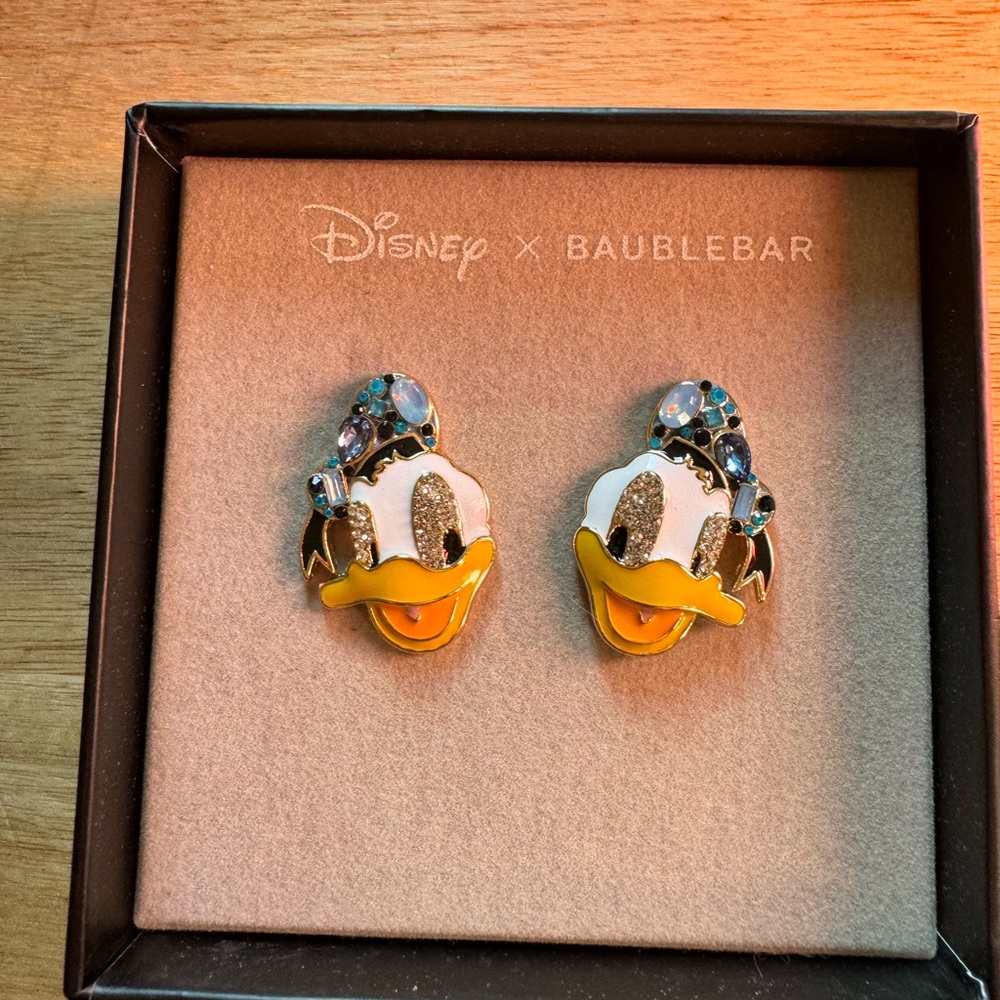 Disney x Baublebar Donald Earrings